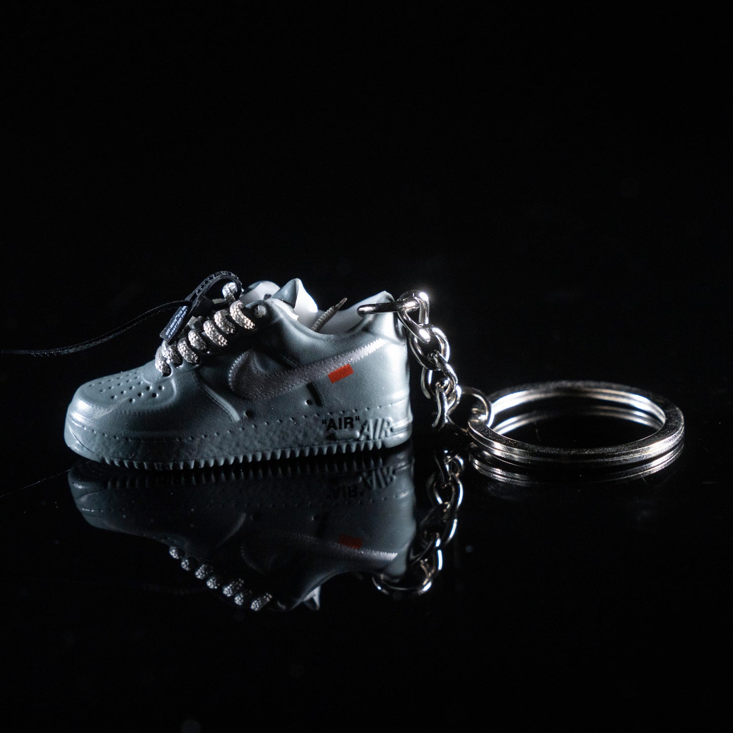 Schlüsselanhänger Air Force Off-White Grau