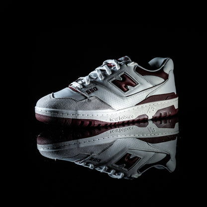 New Balance 550 Sea Salt Burgundy